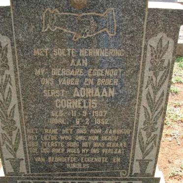 ODENDAAL Adriaan Cornelis 1907-1952