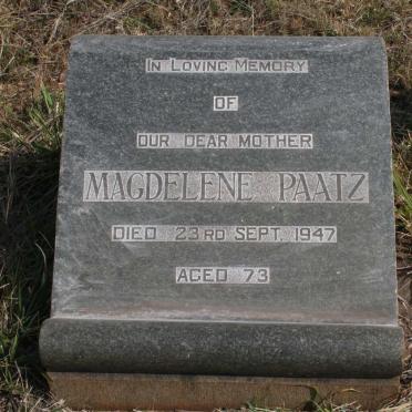 PAATZ Magdelene -1947