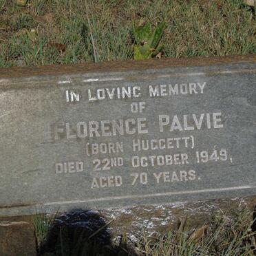 PALVIE Florence nee HUGGETT -1949