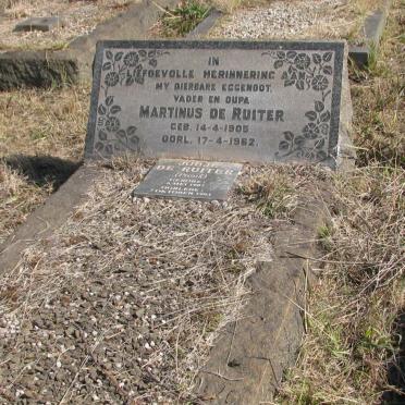 RUITER Martinus, de 1905-1962 &amp;  Jobje PRONK 1907-1993