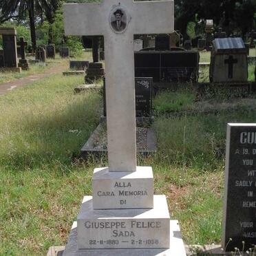 SADA Giuseppe Felice 1883-1958 :: FOSSA Guido 1917-1989