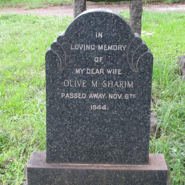 SHARIM Olive M. -1944
