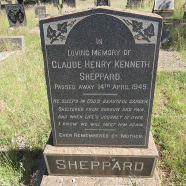 SHEPPARD Claude Henry Kenneth -1949
