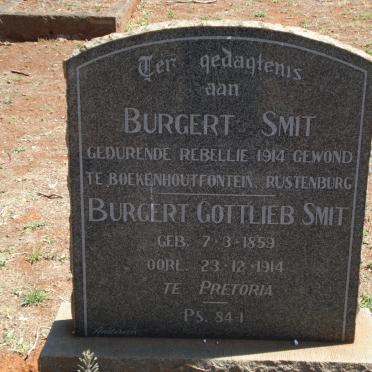 SMIT Burgert Gottlieb 1859-1914
