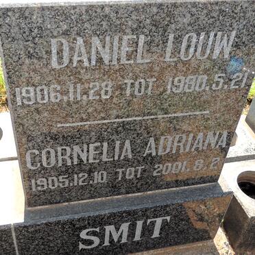 SMIT Daniel Louw 1906-1980 & Cornelia Adriana 1905-2001