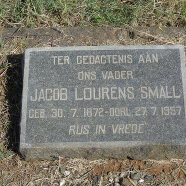 SMALL Jacob Lourens 1872-1957