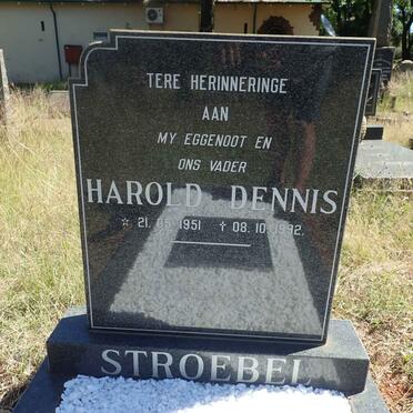 STROEBEL Harold Dennis 1951-1992 &amp; Hettie 1952-2018