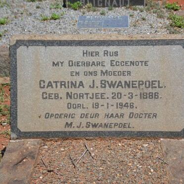 SWANEPOEL Catrina J. nee NORTJEE 1886-1946
