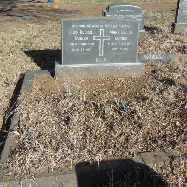 TANNER John George -1946 &amp; Mary Cecilia -1944