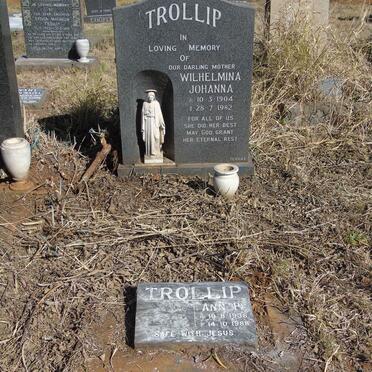 TROLLIP Wilhelmina Johanna 1904-1982 :: TROLLIP Ann P. 1983-1988