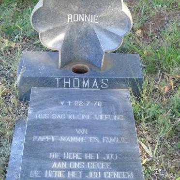 THOMAS Ronnie 1970-1970