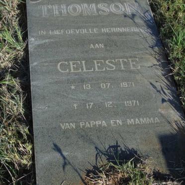 THOMSON Celeste 1971-1971