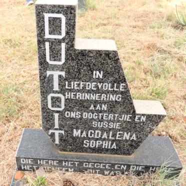 TOIT Magdalena Sophia, du 