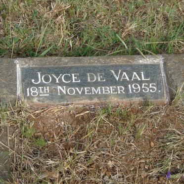 VAAL Joyce, de -1955