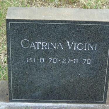 VICINI Catrina 1970-1970