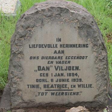 VILJOEN Dan 1894-1939