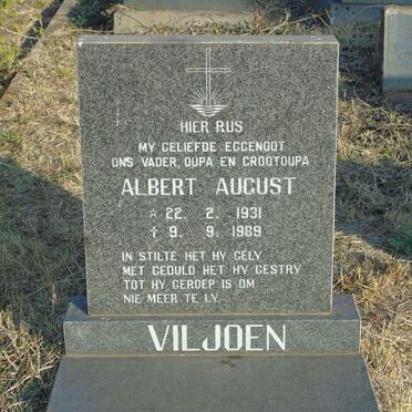 VILJOEN Albert August 1931-1989
