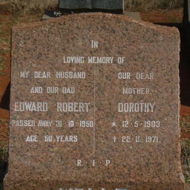 WELLS Edward Robert -1950 &amp; Dorothy 1903-1971