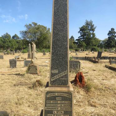 WYK Johannes Jacobus, van 1873-1925