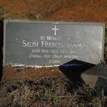 YAMMIN Salim Francis 1873-1944