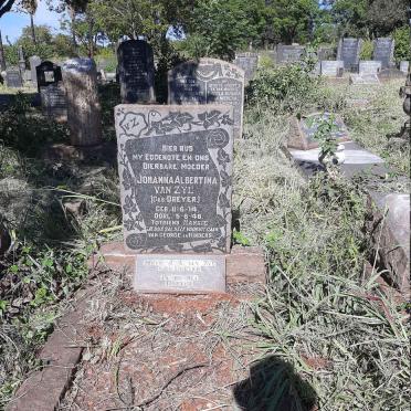 ZYL Johanna Albertina, van nee DREYER 1914-1946