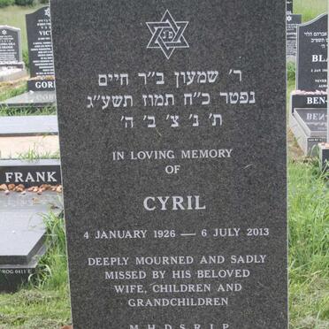 BRENER Cyril 1926-2013