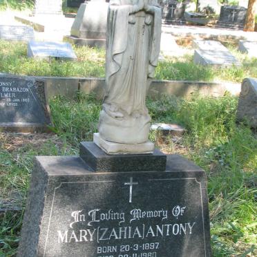 ANTONY Mary 1897-1960