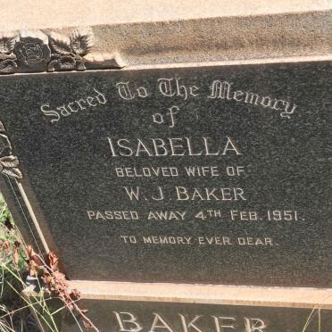BAKER Isabella -1951