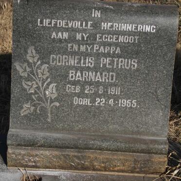 BARNARD Cornelis Petrus 1911-1955