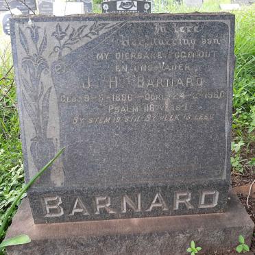 BARNARD J.H. 1896-1960