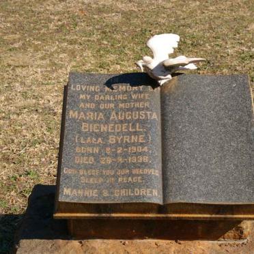 BIENEDELL Maria Augusta nee BYRNE 1904-1938