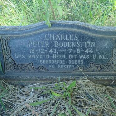 BODENSTEIN Charles Peter 1943-1944