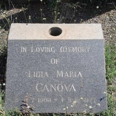 CANOVA Lidia Maria 1900-1977