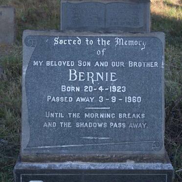 CAWOOD Bernie 1923-1960