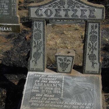 COETZEE Abraham S. 1915-1954