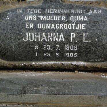 DELPORT David Schalk 1904-1979 &amp; Johanna P.E. 1909-1985