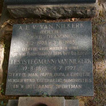 DYASON :: NIEKERK, van