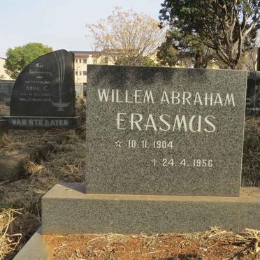 ERASMUS Willem Abraham 1904-1956