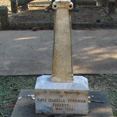 FOGERTY Kate Isabella Veronica -1922