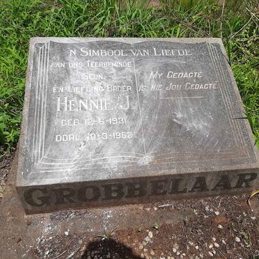 GROBBELAAR Hennie J. 1931-1962