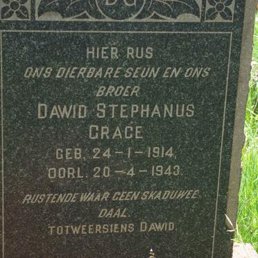 GRACE Dawid Stephanus 1914-1943