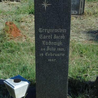 GREYVENSTEIN Carel Jacob Lodewyk 1921-1947