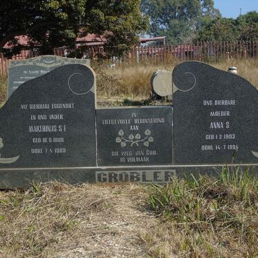 GROBLER Marthinus S.F. 1896-1969 &amp; Anna S. 1903-1994