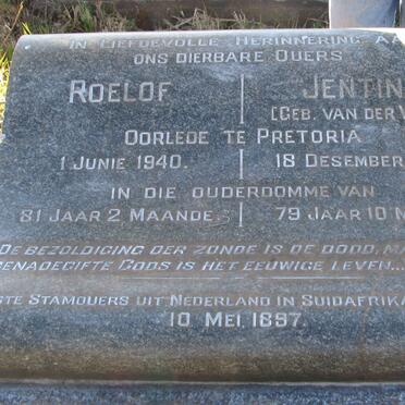 HOGEWIND Roelof -1940 & Jentina VAN DER WERF -1942 _1