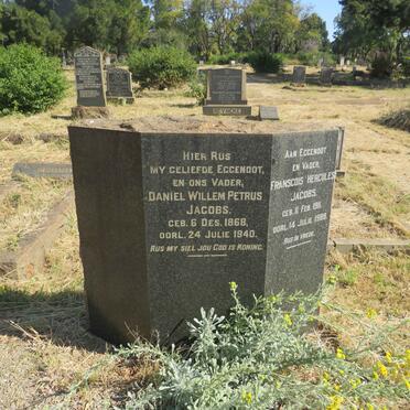 JACOBS Daniel Willem Petrus 1868-1940 :: JACOBS Franscois Hercules 1911-1988_1