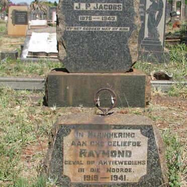JACOBS J.P. 1876-1943 :: JACOBS Raymond 1919-1941