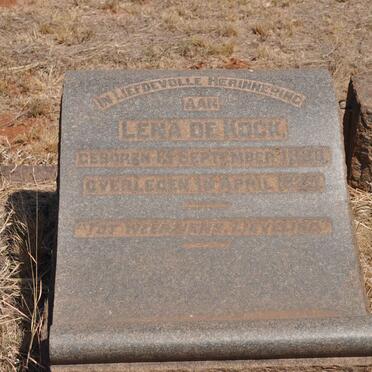 KOCK Lena, de 1898-1923