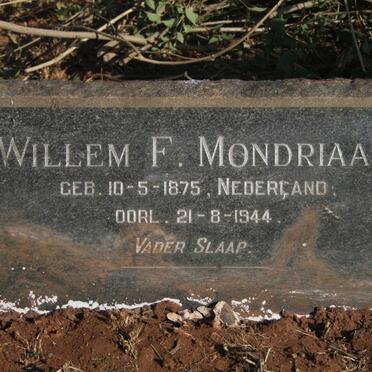 MONDRIAAN Willem F. 1875-1944