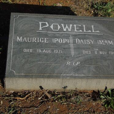 POWELL Maurice -1971 & Daisy -1943