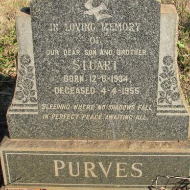 PURVES Stuart 1934-1955